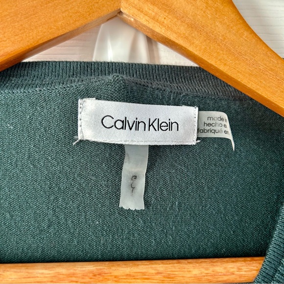 Calvin Klein Emerald Cardigan - Picture 2 of 5